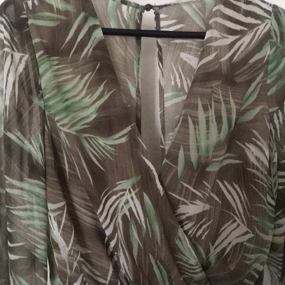 Palm Leaf Romper - Picture 2 of 5
